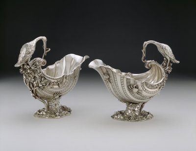 Sauceboat, Pair by Charles Kandler